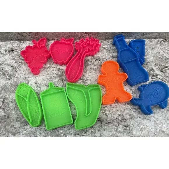 Mattel Toys Lot Of Mattel Tuff Stuff Foods Vintage 1972 Fruit